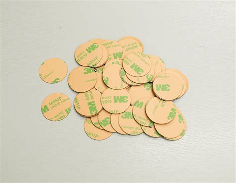 Sets Of Custom Engraved Number Discs Self Adhesive Pads For Etsy