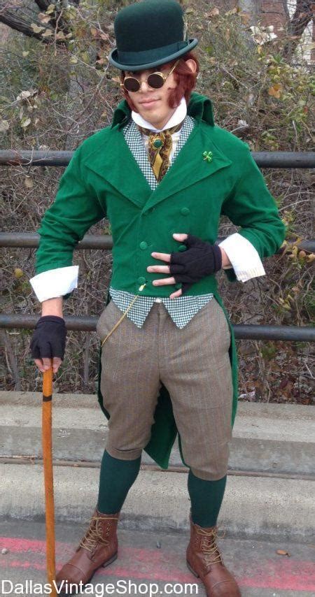Irish Gentleman Leprechaun Fancy Attire Irish Mens Costumes