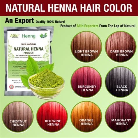 Henna Hair Color 100 Organic And Chemical Free Henna For Hair Color