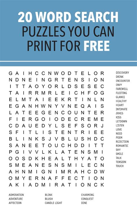 Create A Printable Word Search Whether You Need A Fun Way To Recognize