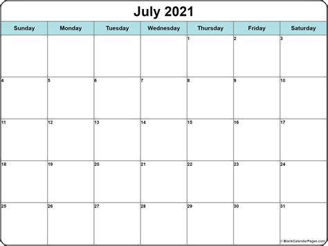 Throw multiple kids participating in multiple activities into the mix, and it becomes even easier to end up at the wrong activity or appointmen. July 2020 calendar | free printable monthly calendars