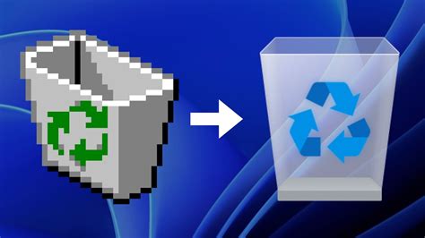 Windows Icon Evolution Recycle Bin Youtube