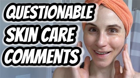 Vlog Problematic Comments On Skin Care Products Dr Dray Youtube