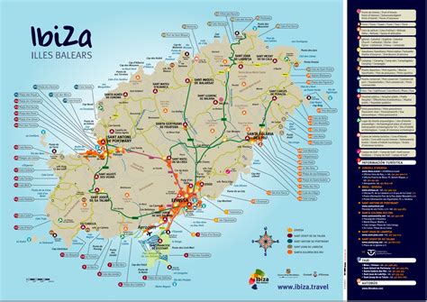 Mapa De Ibiza Ibizaspaines Guía Y Blog De Ibiza