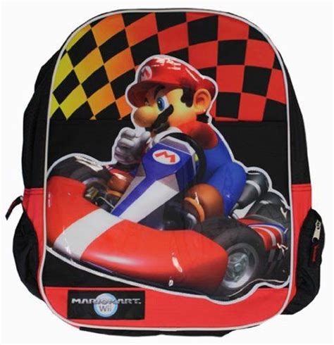 New Super Mario Kart Wii Backpack Nintendo Learn More By Visiting