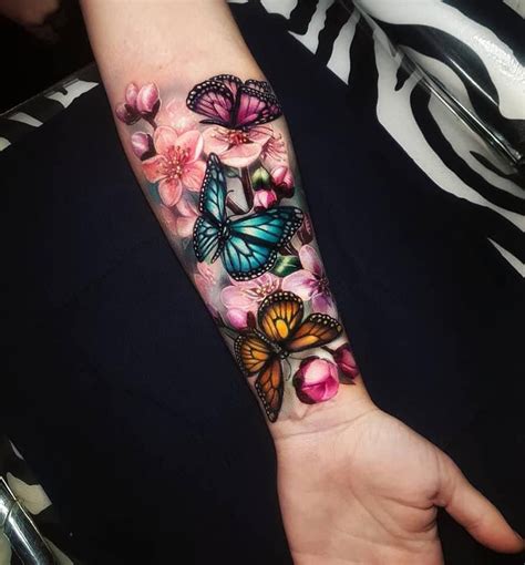 Butterfly Tattoo Forearm Tattoo Women Sleeve Tattoos For Women