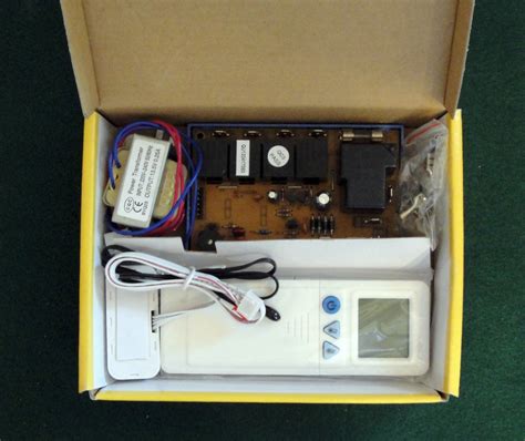 Universal Ductless Mini Split Ac Control System Wremote And Sensor