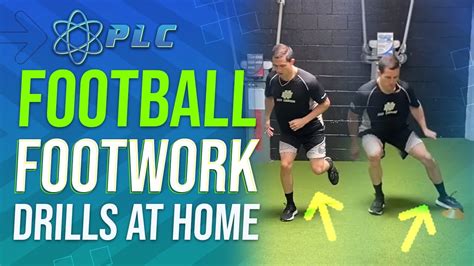 Football Footwork Drills At Home Youtube