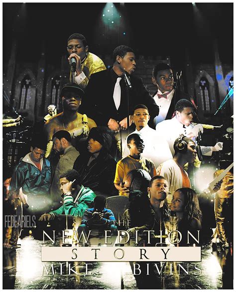 The New Edition Story Individual Posters Mike B New Edition New