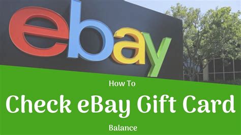 Do not use your gift card to pay anyone outside of the ebay platform. How To Check eBay Gift Card Balance?