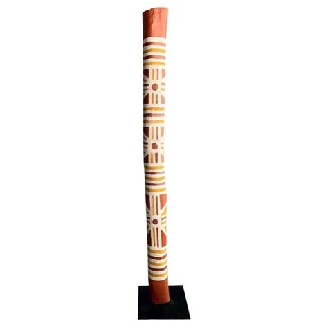 Australian Aboriginal Painted Totem Pole From Elcho Island Chairish