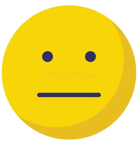 Emoticon Emoticons Vector Isolated Icon Which Can Easily Modify Or