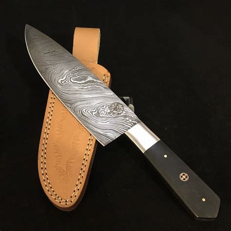 Classic 8″ Hand Forged Damascus Chef Knife