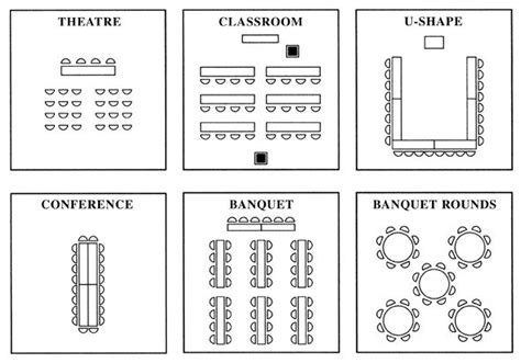 Sample Seating Styles And Layouts Portland Tx Official Website