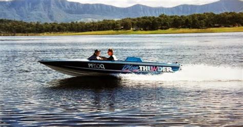 Aussie Skiboats Blue Thunder Lewis Tournament Skier