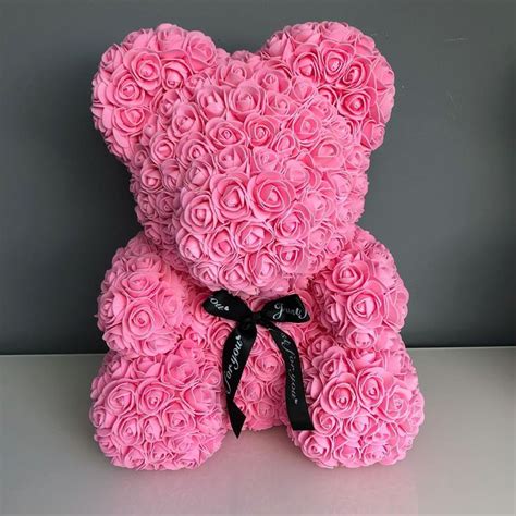 G R A N D E U R R O S E S On Instagram Our Pink Rose Bear Will