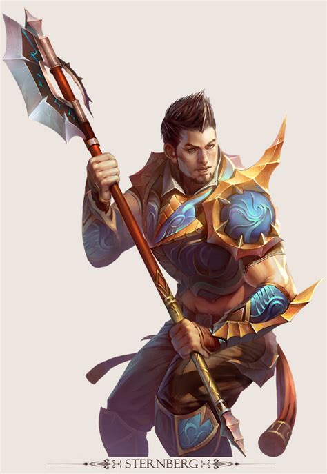 Mmo Game Character Design Strenberg By Yuchenghong On Deviantart