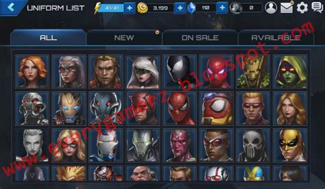 Uru guide | marvel future fight. EveryGamerz an Online Blog for all Gamerz: No 1 Trending Android Games for 2016 - MARVEL Future ...