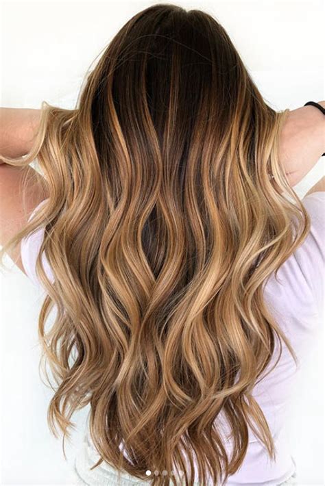 Caramel hair color with blonde highlights Winter 2018 Hair Color Ideas - Southern Living