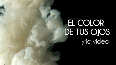 El Color De Tus Ojos Lyric Video Cover Banda Ms Youtube