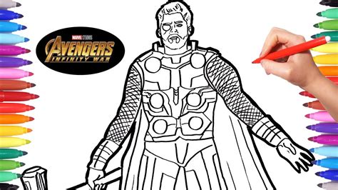 Avengers Infinity War Hulk Coloring Pages