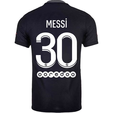 Lionel Messi Autographed Paris Saint Germain Jersey