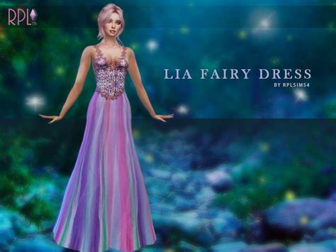 Sims 4 Fairy Dress