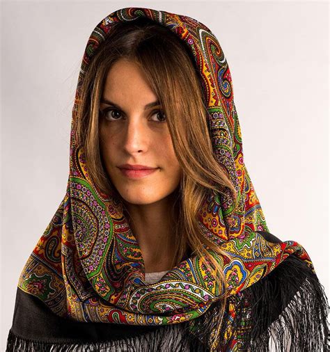 russian shawl head scarf pavlovo posad scarf wrap oversized etsy wool shawl pretty scarves