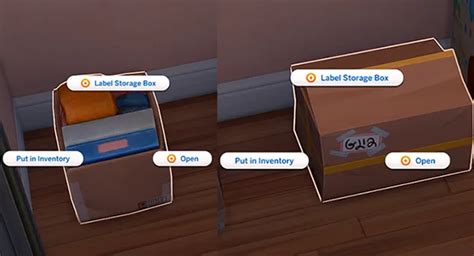 Functional Storage Boxes From Basement Treasures Sims 4 Functional