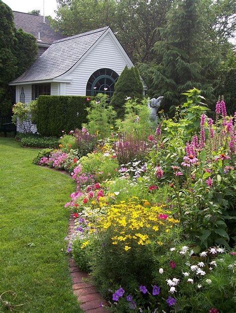 47 Brick Projects Ideas To Make Your Garden Awesome Cottage Garden