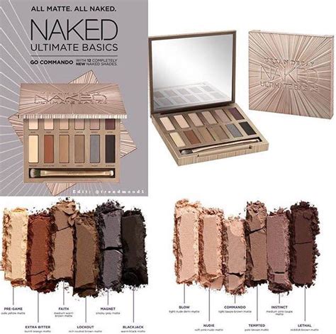 New Urban Decay Naked Ultimate Basics All Matte Eyeshadow Palette