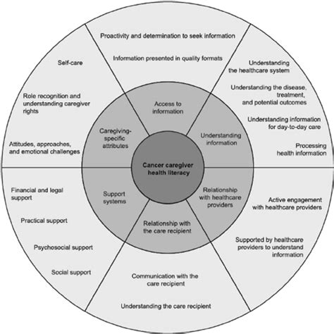 Conceptual Model Of Cancer Caregiver Health Literacy Yuen Et Al In
