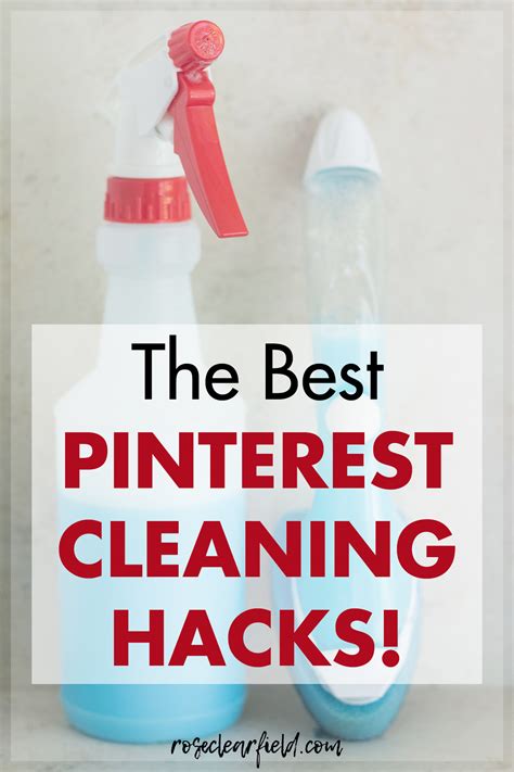 my 5 favorite pinterest cleaning hacks rose clearfield