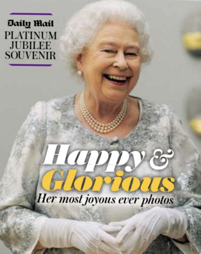 Daily Mail Platinum Jubilee Souvenir 4th June 2022 Happy And Gloriou Yourcelebritymagazines