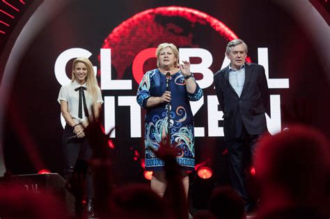 Select from premium erna solberg of the highest quality. Shakira thanks 1.5m youth campaigners calling for global ...