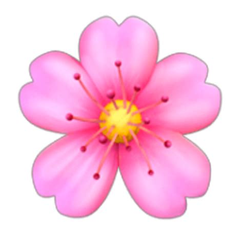 Flower цветок Emoji эмоджи эмодзи Sticker By Perfekira