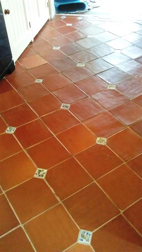 Cleaning Terracotta Floor Tiles Near Boston Lincolnshire Tile
