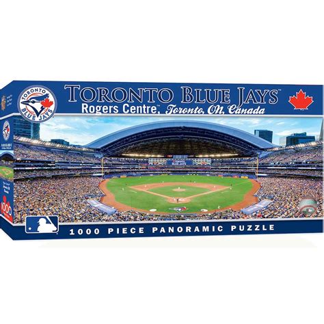 Panoramic Puzzle 1000 Piece Mlb Baseball Toronto Blue Jays