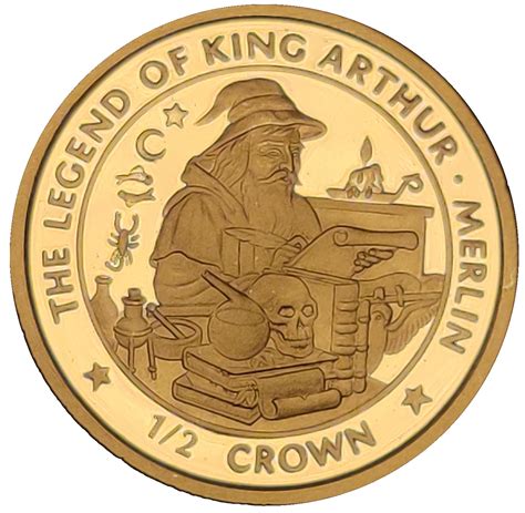 Published by randell walton modified over 3 years ago. 1/2 Crown 1996 The Legend of King Arthur - Merlin - Isle ...