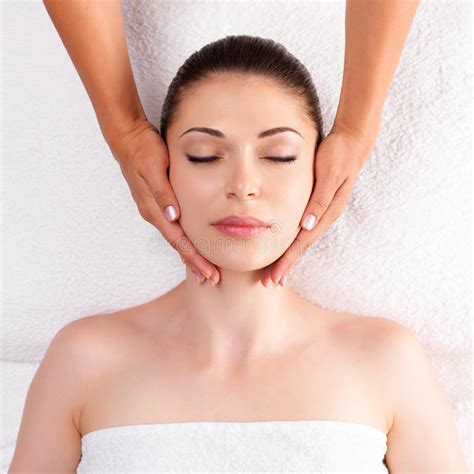 Woman Having Massage Of Body In Spa Salon Stock Image Image 32951429