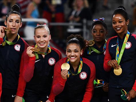 Us Womens Gymnastics Team Dominates For Gold Medal At Rio Olympics