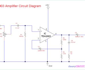 Electronic circuit diagram > tda2003 datasheet. audio electronic circuits