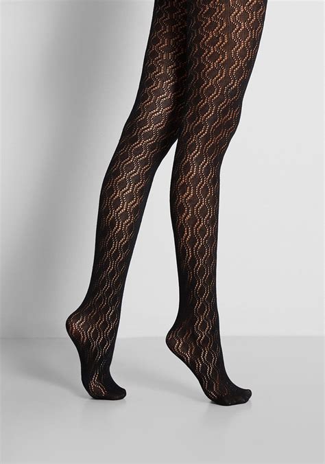 Hexagon Haute Mesh Tights In 2021 Tights Printed Tights Black Stockings