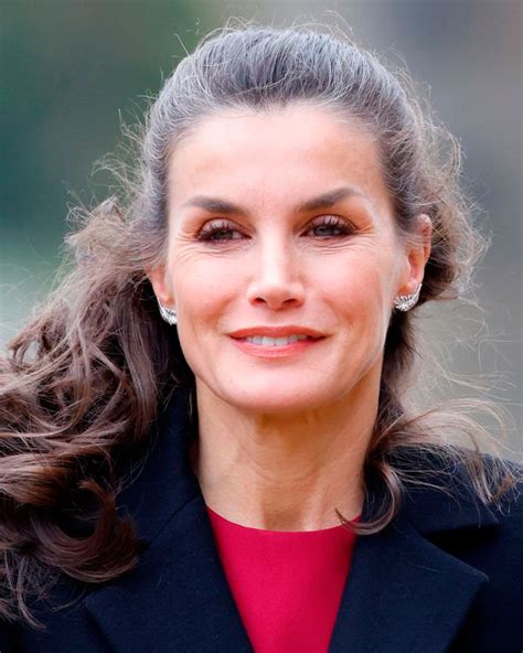 Queen Letizia S White Hair Is The Subject Of Criticism