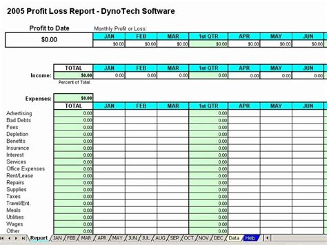 Income And Expense Tracker Excel Template