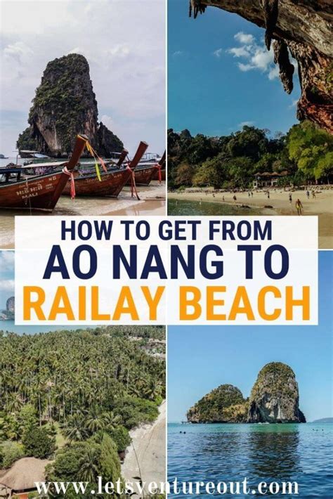 How To Get From Ao Nang To Railay Beach Things To Do Lets Venture