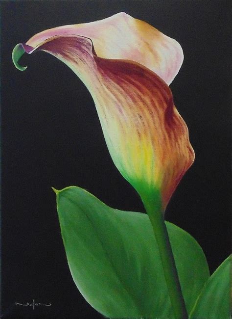 How To Paint A Calla Lily In Oil Online Art Lessons