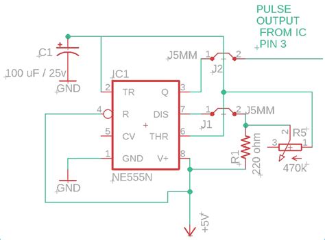 Ac Lights Flashing And Blink Control Circuit Using 555 Timer And Triac