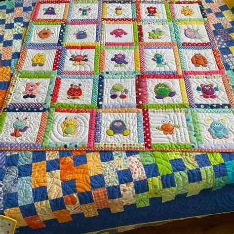 Designs By Juju Embroidery On Instagram Love This Quilt Pam Made