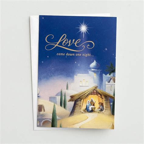 Love Came Down One Night 50 Christmas Boxed Cards Kjv Boxed